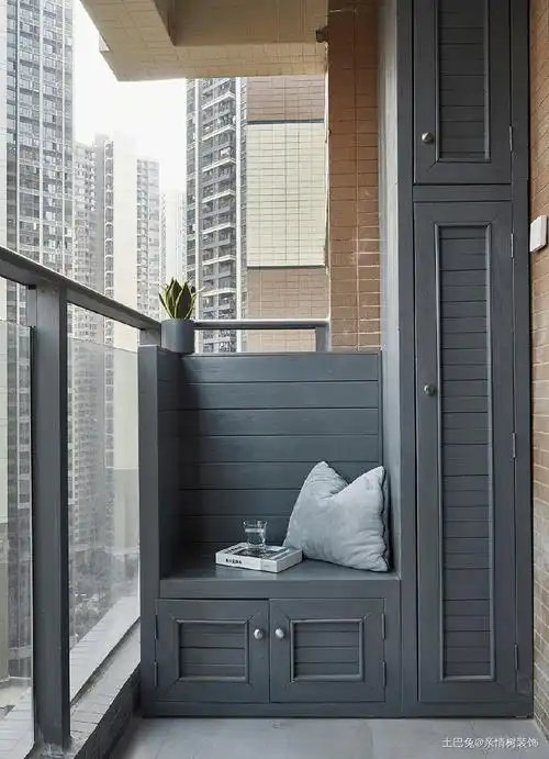 89平方现代简约风格阳台现代简约阳台设计图片赏析