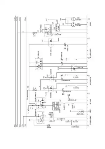 福田欧曼全车电路图