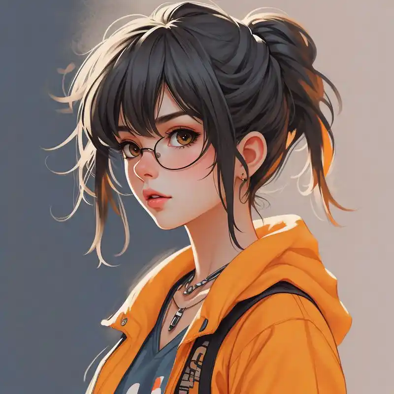 卡通风格女生头像94甜酷女孩必备 今天给大家分享一组卡通风格的