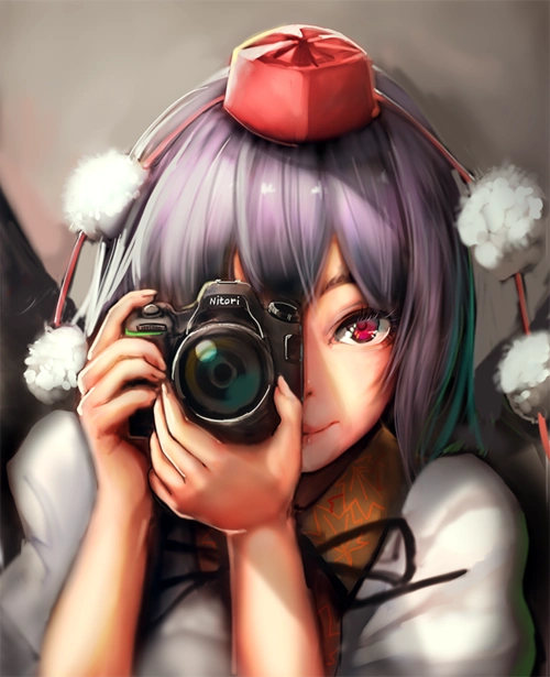 超可爱的妹子要给你照相哦少女与相机特辑