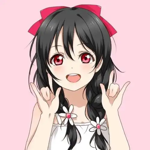 简单 清新 女孩 可爱 手绘 卡通 动漫 二次元 萌系 清新 闺蜜 小头像