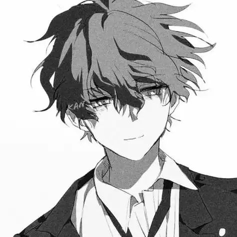 男头黑白系忧郁伤感男生头像动漫头像库2022212109:00二次元