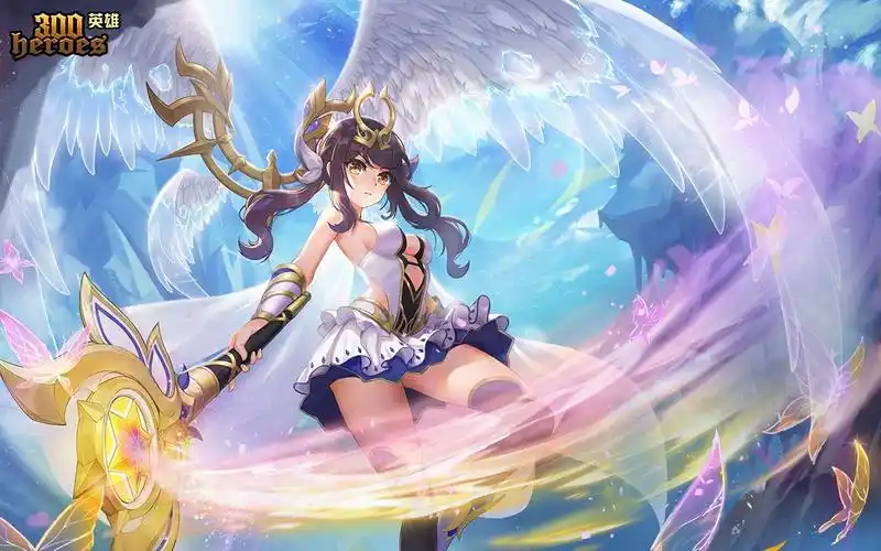 【300英雄新皮肤】美游神话礼装,特效轻飘飘的