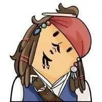 加勒比海盗头像歪脖子_微信头像图片大全
