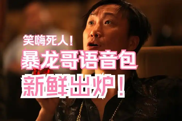 笑嗨死人,暴龙哥语音包,新鲜出炉!