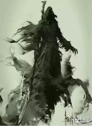 死神纹身,死神纹身手稿,死神纹身手稿图案