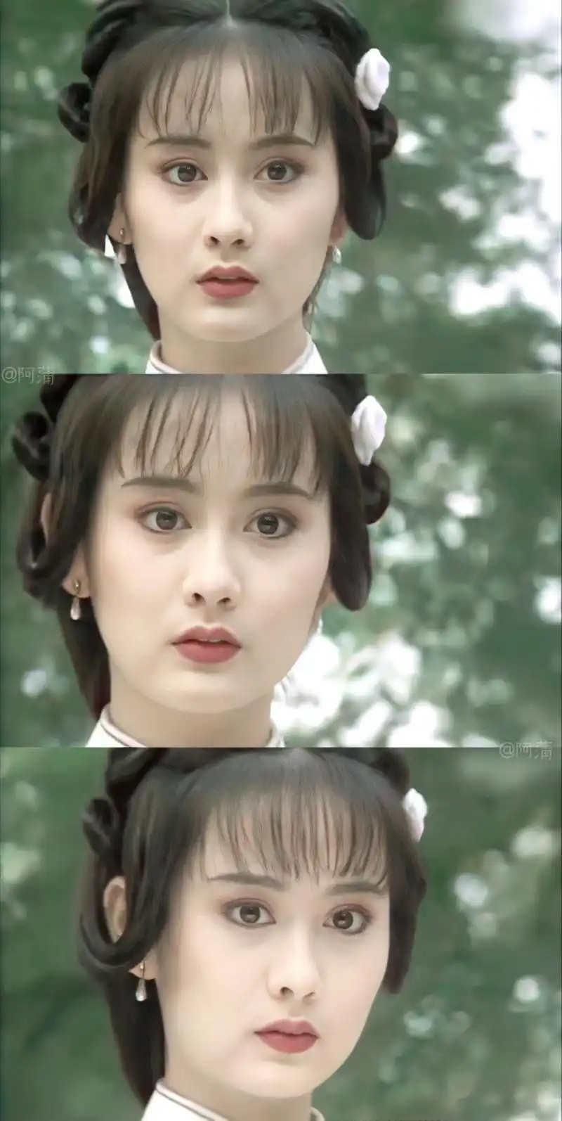 陈德容演白吟霜实在太美了,一句我见犹怜写的就是她!