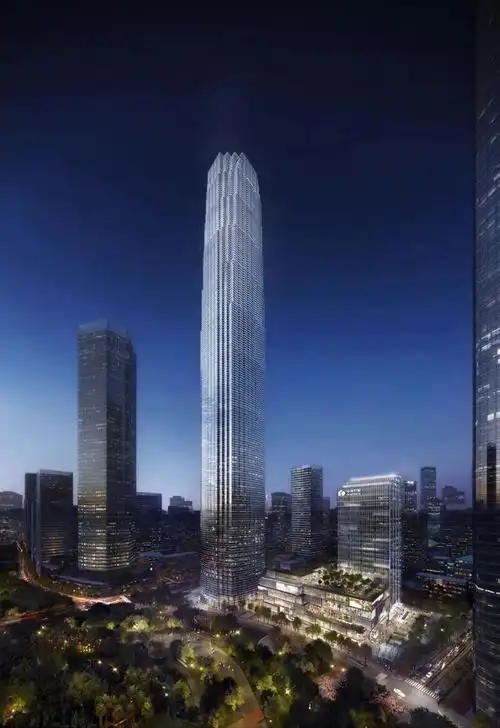 428米!济南第一高""绿地国际金融中心"建至82层!_网易订阅