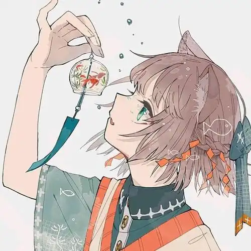 侧颜动漫头像女