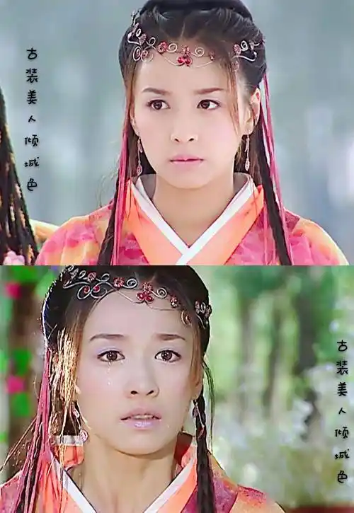 《花姑子》张庭的五个造型,羽毛贴片最普通,几根铁丝玩出新花样_时候