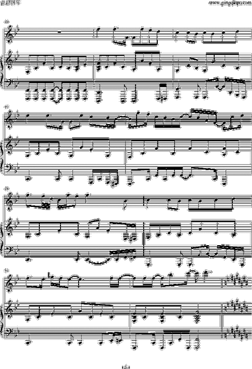 黑色幽默原版伴奏弹唱钢琴谱钢琴曲周杰伦