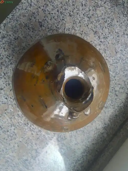 极美釉色小地雷一个