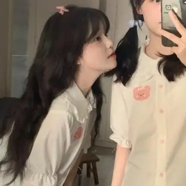 ins原宿风闺蜜头像