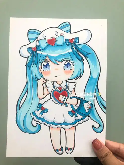 q版迷你世界人物61妮姆附步骤图