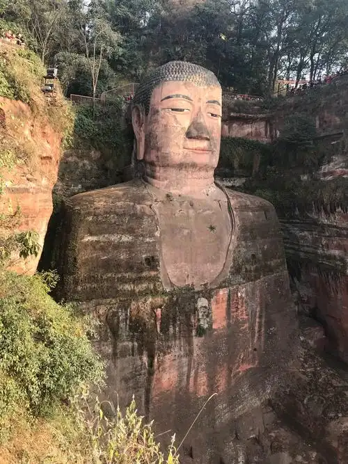 【西部城市】分享几张乐山大佛照片