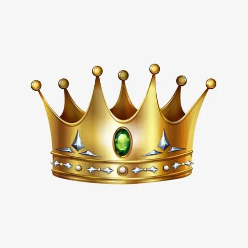 国王王冠设计矢量图片