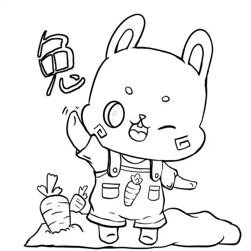 十二生肖的简笔画 十二生肖简笔画卡通 - 汽车时代网