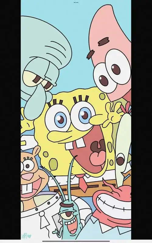 海绵宝宝.插画图片壁纸