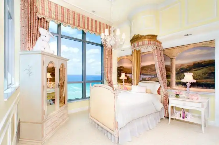 欧式风格儿童房公主卧室图片