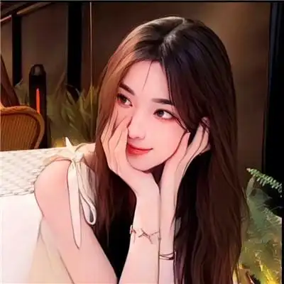 最美真人手绘头像女好看图片