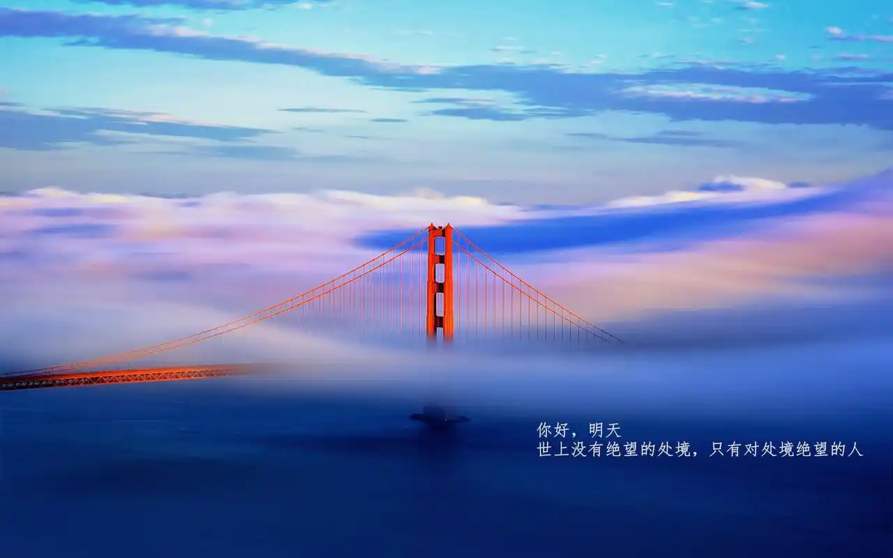 电脑壁纸 摄影 时光记忆 你好,明天唯美励志文字心语