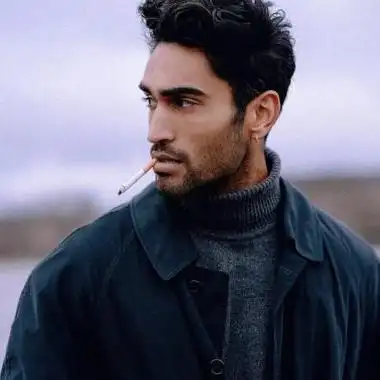 男生头像欧美西装成熟