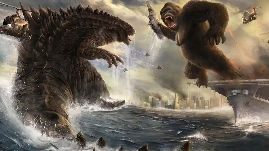 2021动作科幻片哥斯拉大战金刚