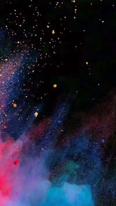 高清黑色星空壁纸