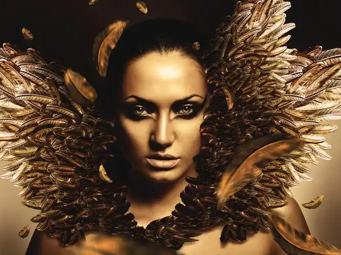 浓艳风格夸张彩妆