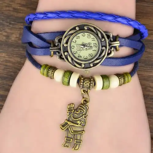 santa claus black white