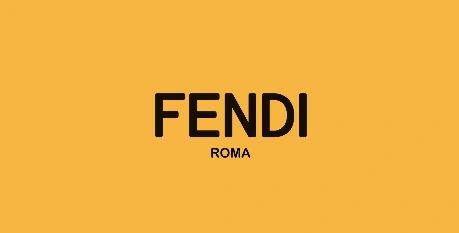 标志性的fendi roma logo