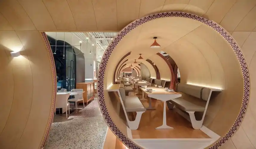 黔菜特色餐厅装修树厨主题餐厅设计案例