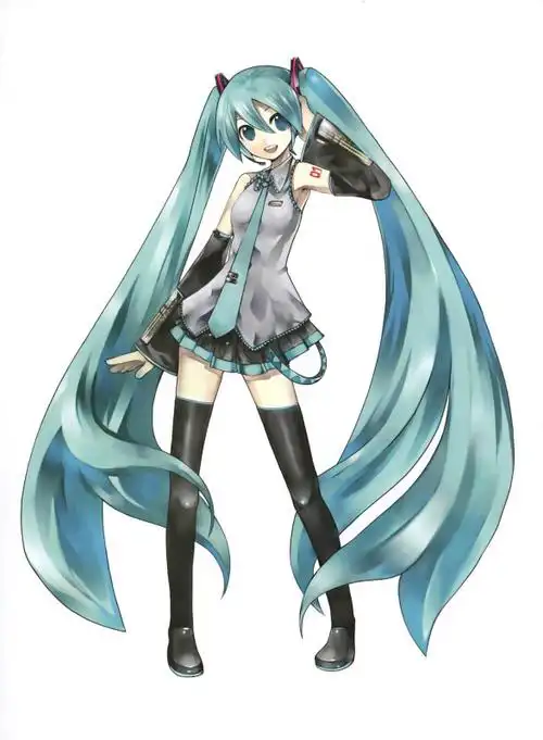 初音未来全身图片大全里面有不少画初音同人的以及