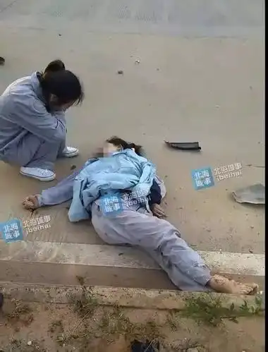 悲剧北海发生严重车祸1女子当场身亡