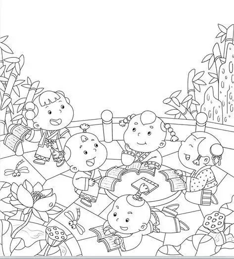 古诗封面用简笔画设计