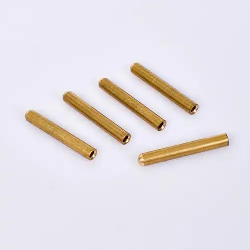 深圳江苏led电线铜连接插针 铜柱 铜插针 插头针空心插针通信连接