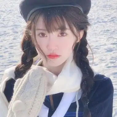 高级感满满日系甜美范的女生头像