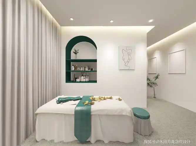 现代简约轻奢美甲美睫店设计_装修_美发_美容