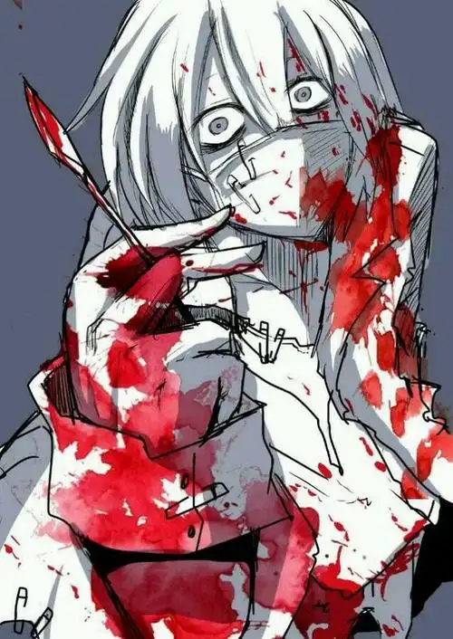 【头像】 一只鬼说我知道你在想什么_黑白动漫头像吧_百度贴吧