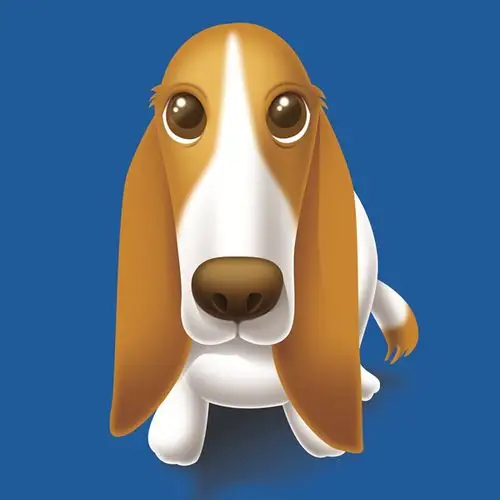 呆萌3d小狗头像