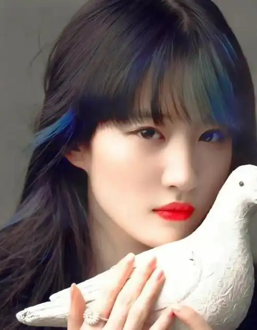 连刘亦菲都hold不住的齐刘海到底谁在梳啊