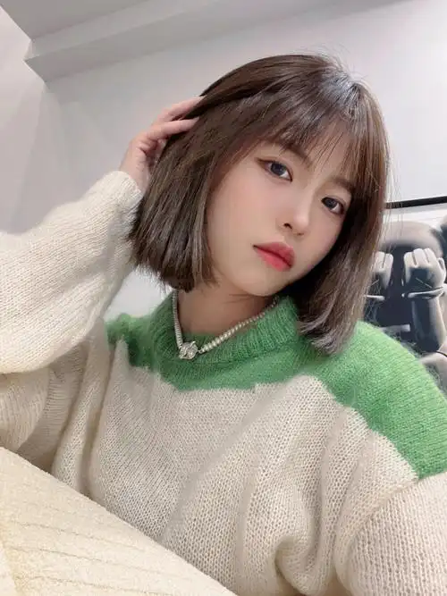 减龄显脸小短发