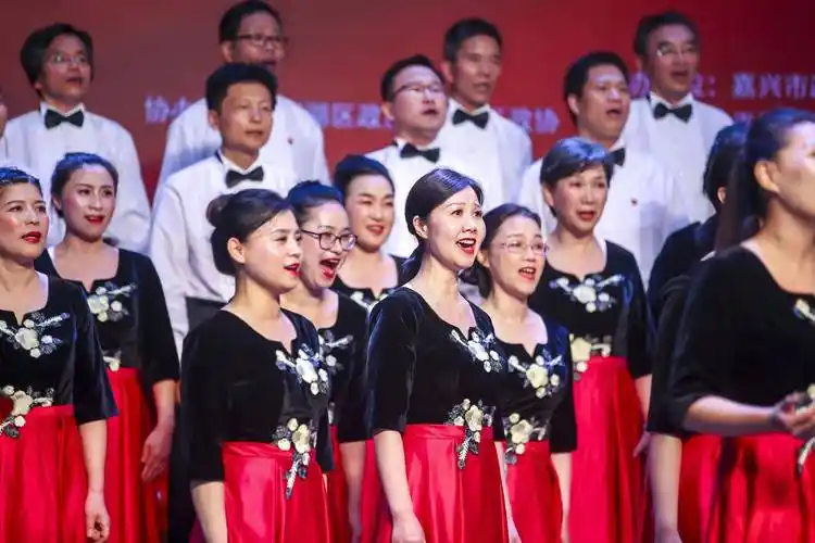 今晚,市政协系统这些红歌合唱燃爆了