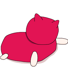 嗷呜不听不听小红袍微信表情包下载吃泡面黑眼圈心力交瘁累趴躺尸无聊