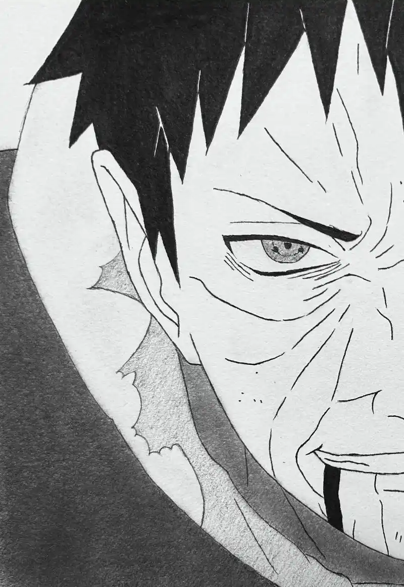 宇智波带土 #火影忍者 #手绘 但这就是现实 - 抖音