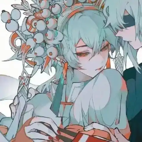 侵权删  #情侣头像  #古风头像  #古风情头一梳梳到头,富贵不用愁;二