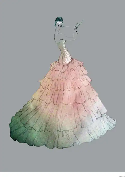 婚纱礼服-婚纱礼服设计-服装设计