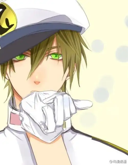 卧槽军服 咬手套,真琴帅得整个人都不好了