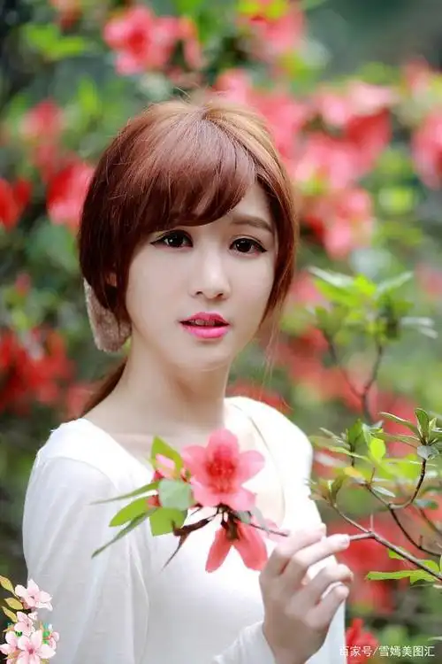 好美的女孩,清新自然的美