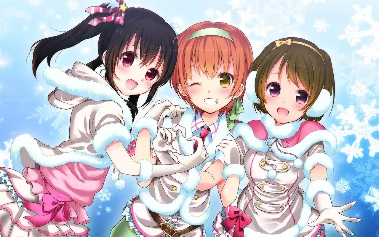 二次元日本动漫love live萌妹子高清唯美桌面壁纸(一)